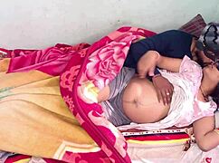 pregnant wife at 9 months oiled up for raw banging!