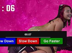 filipina girl edges for 25 minutes then cums hard