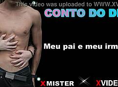 This brazilian amateur with dad and brother is crazy!