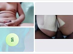 Fucking Married Woman's Ass On Webcam Client Cums Hard