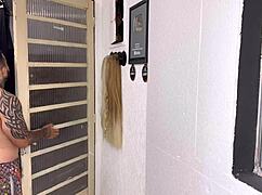 Big tits ass and wet pussy spreading in bedroom