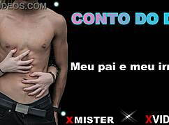 This brazilian amateur with dad and brother is crazy!