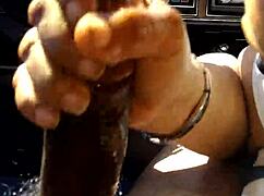car blowjob in pov