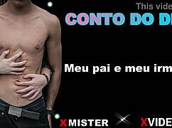 This brazilian amateur with dad and brother is crazy!