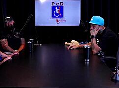 he pulls cum off the women, discovering they're half-brothers despite being married