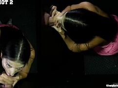 Anna Swallows Cumshot Number Ten At Gloryhole