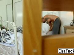 Elsa Jean Awakens to Receive a Creampie from Her Partner