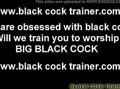 i have a massive black cock ready for your tight virgin ass 😈