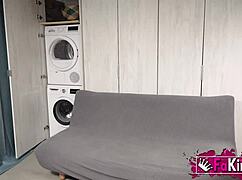 young sole vargas learns to film herself in amateur scenes