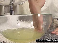 i get myself all wet and messy with toys