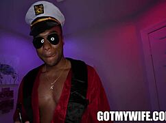 Egypt's Husband Watches Her First Big Black Cock with Kaby Snow