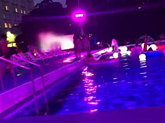 Night pool goddess arrives again, half-beautiful woman with perfect style, no boyfriend, walking sex symbol—can't leave such a gem alone, drowning her in hard pistons while she cums nonstop