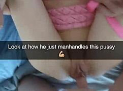 richelle rose begs for multiple creampies in snapchat fuck clips