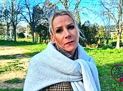 Victoria, 47-year-old mature and hot like embers, with big tits and blonde hair