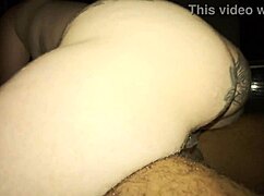 Albino Woman Pregnant Nine Months Cumming On Lover's Black Cock!