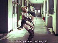 Bold asian girl in vietnamese adventure