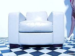 London Keyes in Lingerie