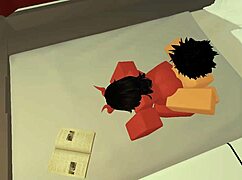 My first roblox video with a random guy