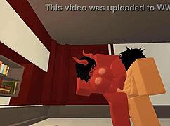 My first roblox video with a random guy