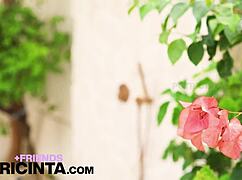 tanned teen 18+ putri cinta squirts all over the camera