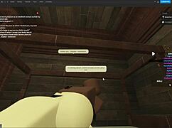 rough fucking a hot whore with monster black cock in roblox