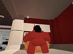 My first roblox video with a random guy