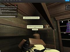 rough fucking a hot whore with monster black cock in roblox