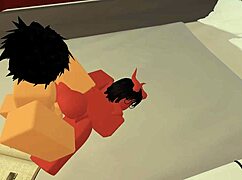 My first roblox video with a random guy