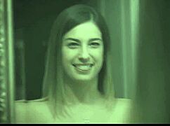 nerdy teen 18+ gets a double penetration threesome