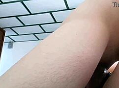 Passionate anal assfucking between colombian milf and young stepsibling ending in creampie