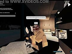 Slut Feels Intense Pleasure In Gangbang Session Bent Over In Roblox Condo