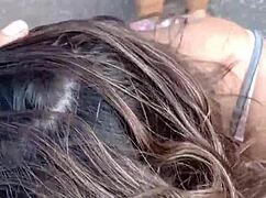 na varanda chupando e dando a buceta 😘