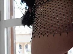 double anal fisting for lady ana in colosseum 😈