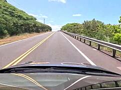 driving around east oahu chatting about wild sexual stuff