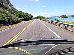 driving around east oahu chatting about wild sexual stuff