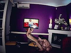 milf enjoys blowjob with big cock and ass