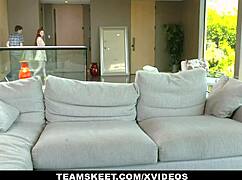 bracefaced tiny ginger aria carson sucks and fucks a big dick hard