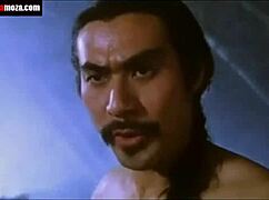 Can you handle this ninja stud? He battle fucks a sexy athletic Chinese girl until she screams!