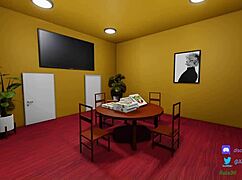 two sexy pizza workers banging a lucky customer, hot af 🍕🔥