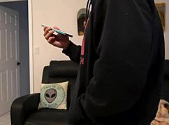 Mandy waters learns about nfts while getting face fucked and riding teddy tarantino's dick