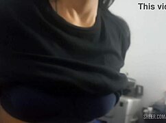 Teen 18 Slim Girl Lets Old Man Fondle Her Perfect Natural Tits