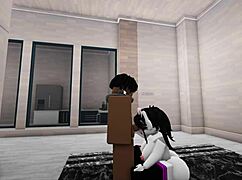 roblox porn with big ass blowjob action