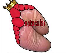 enjoying a double foot and hand massage