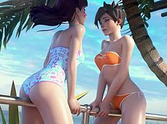 hmv alive moans compilation of lesbian oral and anal