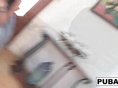 Brunette Dava Shares Intimate Scene With Abigail Mac