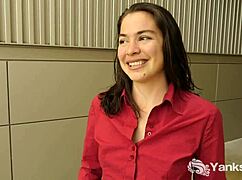 Cute lilith enjoys private moment in bathroom