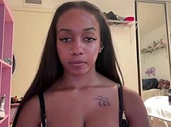 Lily starfire shows big tits and ass backstage, going deeper.