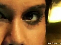 beautiful indian girl dances and teases with her body