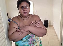 loan shark fucks his fat client in anal for payment, cum on her big ass