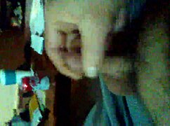 this guy strokes his cock in solo masturbation session